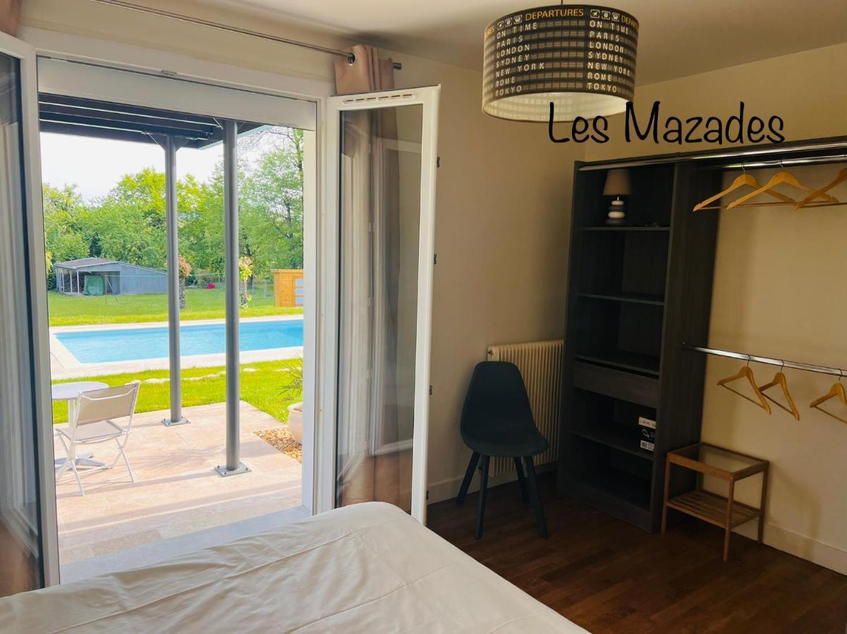 Nouveauté 2022 Maison Les Mazades à 10 min Périgueux avec piscine chauffée Annesse-et-Beaulieu Exterior foto